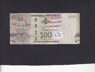 Beschrijving achterzijde: MSWATI